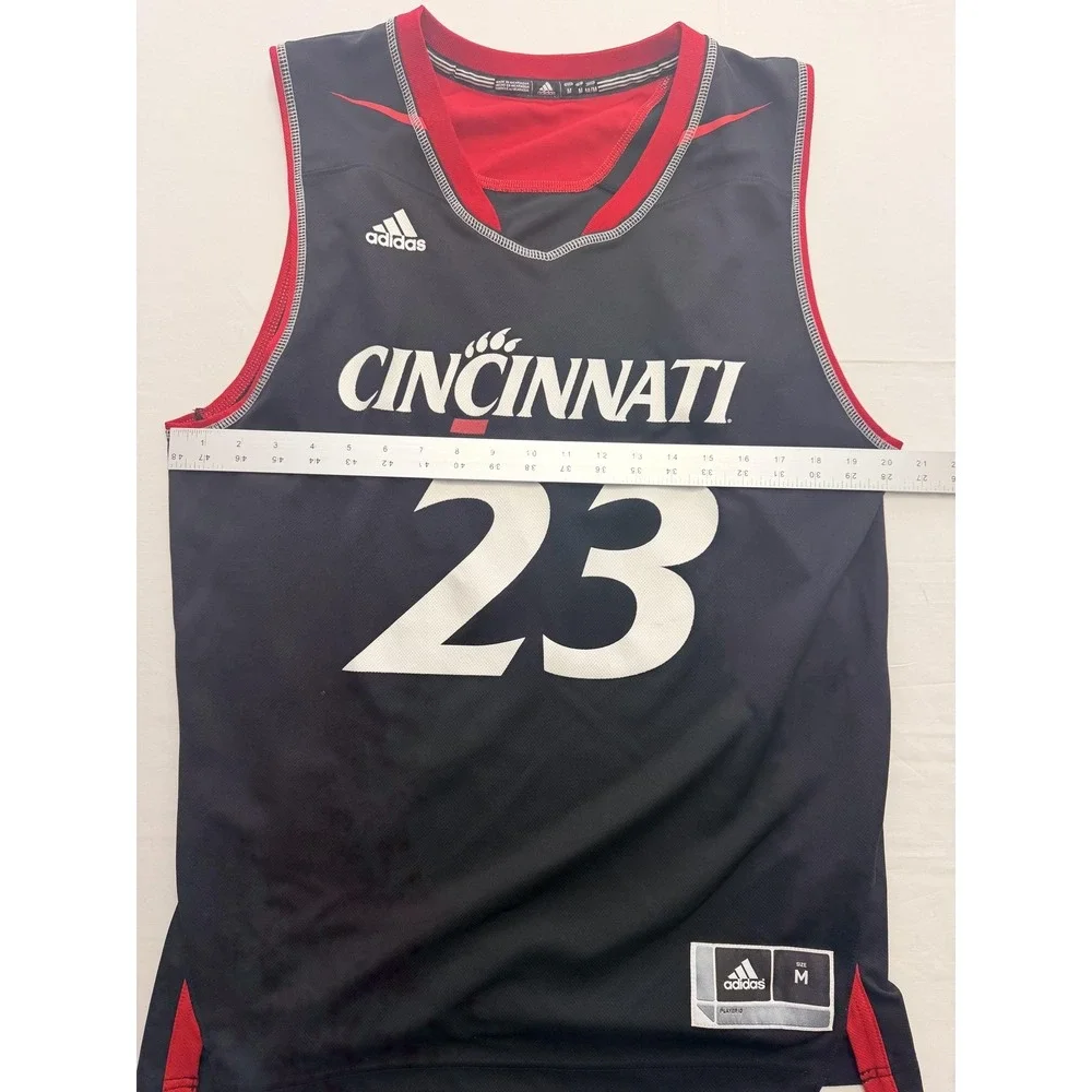 Cincinnati Bearcats Jersey‎ Mens Medium Black NCAA Basketball Adidas 23